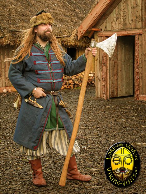Rus Viking at Danelaw Viking Village. - Image copyrighted  Gary Waidson. All rights reserved.