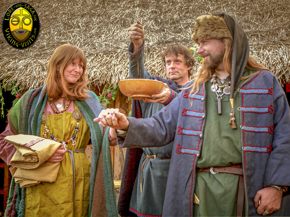 Our Viking Handfasting at Danelaw Viking Village - Image copyrighted  Gary Waidson. All rights reserved.